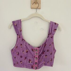 Iris Corset Top Purple from Free People